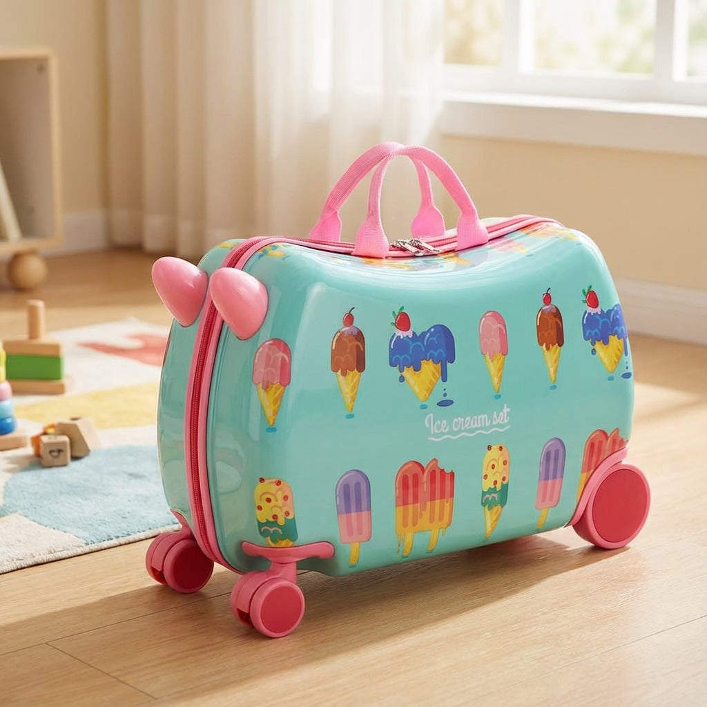 Hardshell Kinder Reiskoffer - RidePop