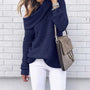 Damen Off-Shoulder Gestrickter Pullover – Selina