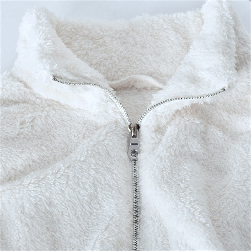 Alice Plüschpullover | Crop-Design & super weich