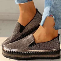 Glänzender Damen-Loafer mit Komfortsohle – Teyla