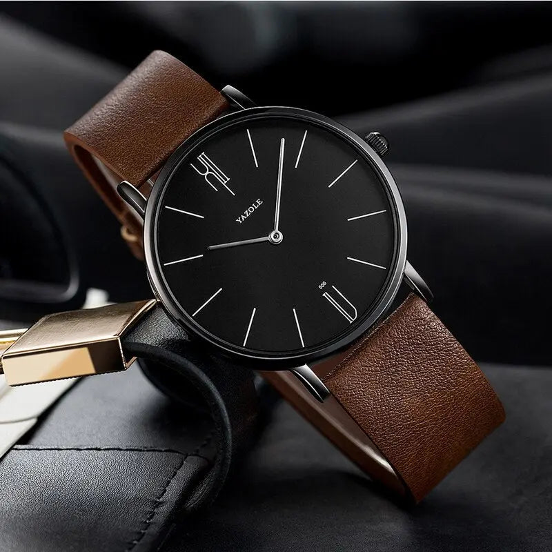 Stilvolle Herrenuhr - Henry