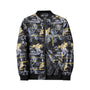 Herren Bomberjacke mit abstraktem Muster - Enzo