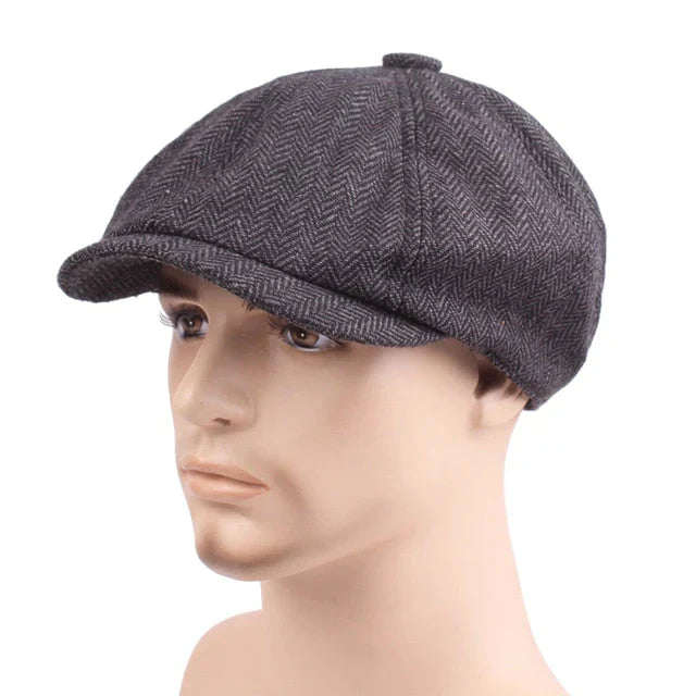 Klassische Mütze im Vintage-Stil – Arthur