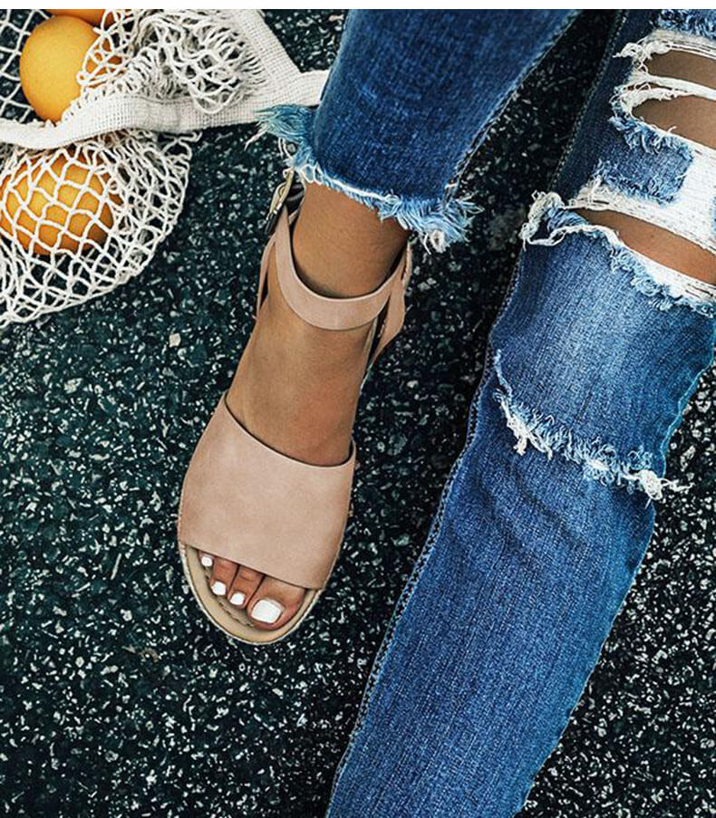 Modische Damen Espadrille Sommerschuhe – Liv