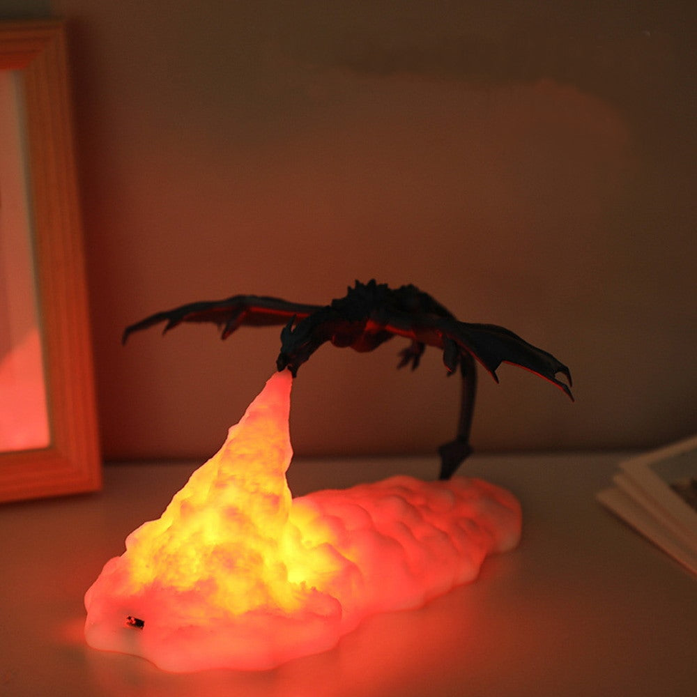 Draadloze Draak Lamp - PyroGlow