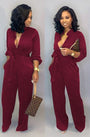 Stilvoller Jumpsuit mit langen Ärmeln - Nola