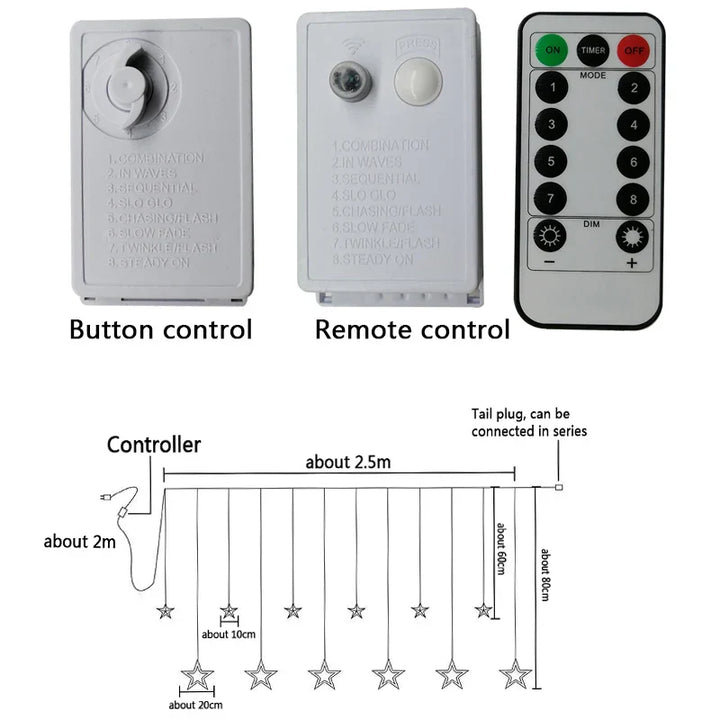 LED Sterren Slinger - StarryGlow