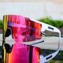 Sportliche verspiegelte Fahrradsonnenbrille – Veloshade