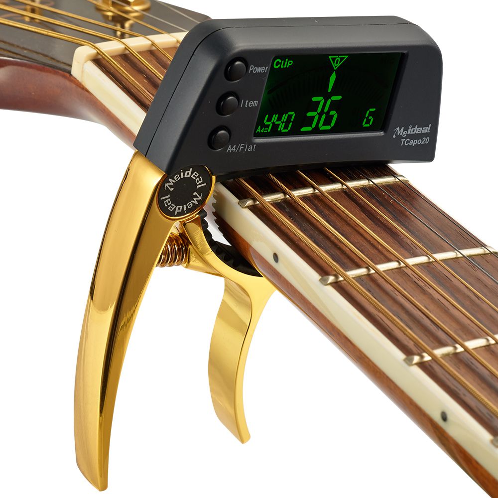 2-in-1 Gitarren-Capo & Tuner – TuneGrip