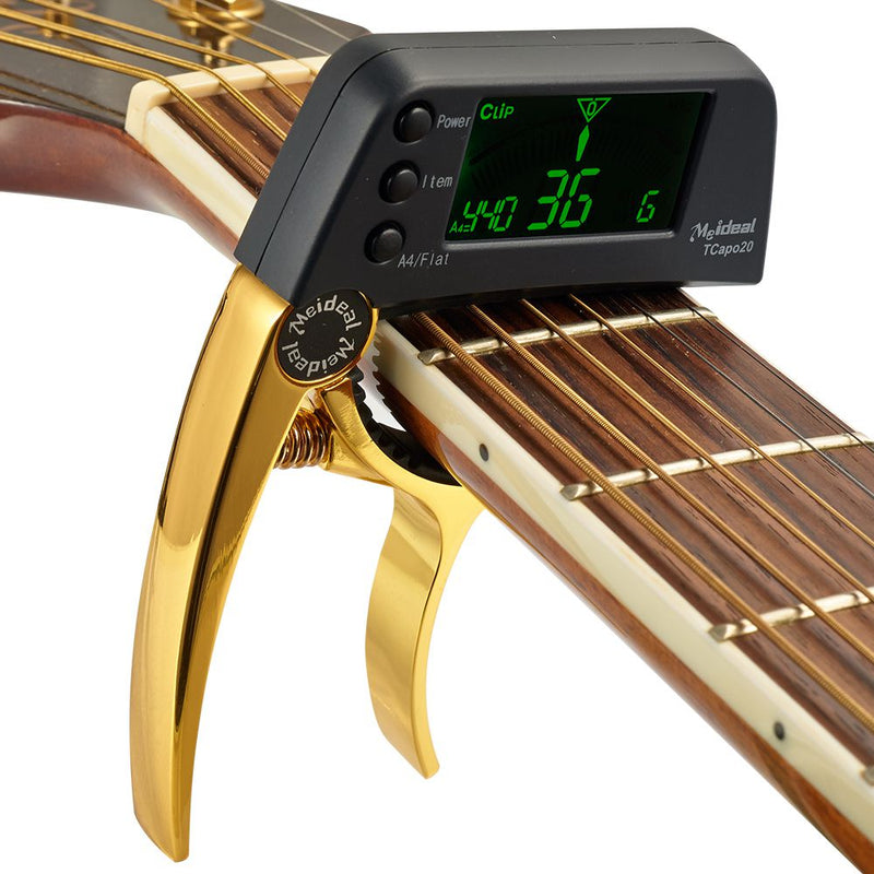 2-in-1 Gitarren-Capo & Tuner – TuneGrip
