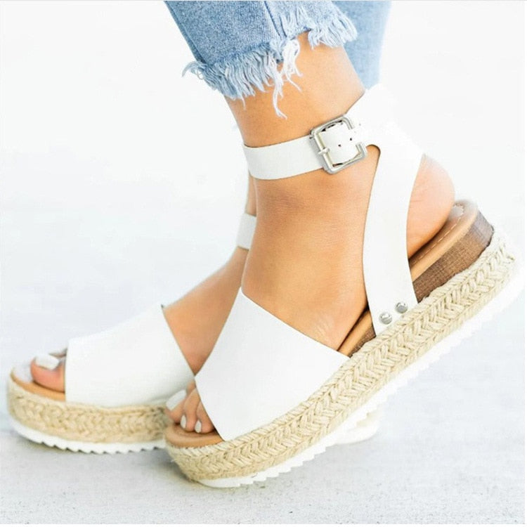 Modische Damen Espadrille Sommerschuhe – Liv