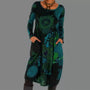 Retro Boho Kleid - Elara