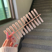 Matte Press On Nails (24 pcs) | Ideal for a night out