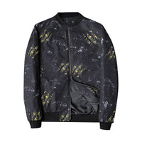 Herren Bomberjacke mit abstraktem Muster - Enzo