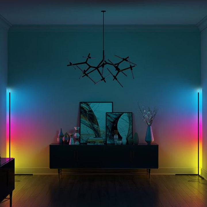 LED Design Ecklampe mit Fernbedienung – Viorra
