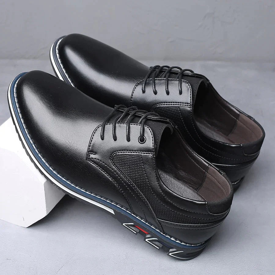 Orthopädische Herrenschuhe aus Leder – Finn
