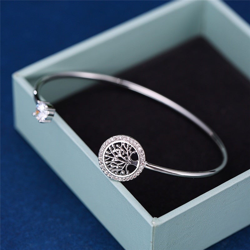 Verstellbares Lebensbaum Armband - Elowen