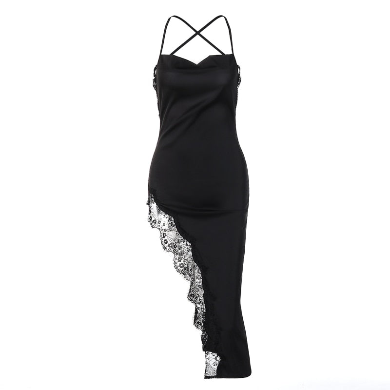 Ava Sexy Evening Dress | An elegant dress with lace details