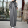 Warda Winterkleid | Ein schönes & langes Winterkleid