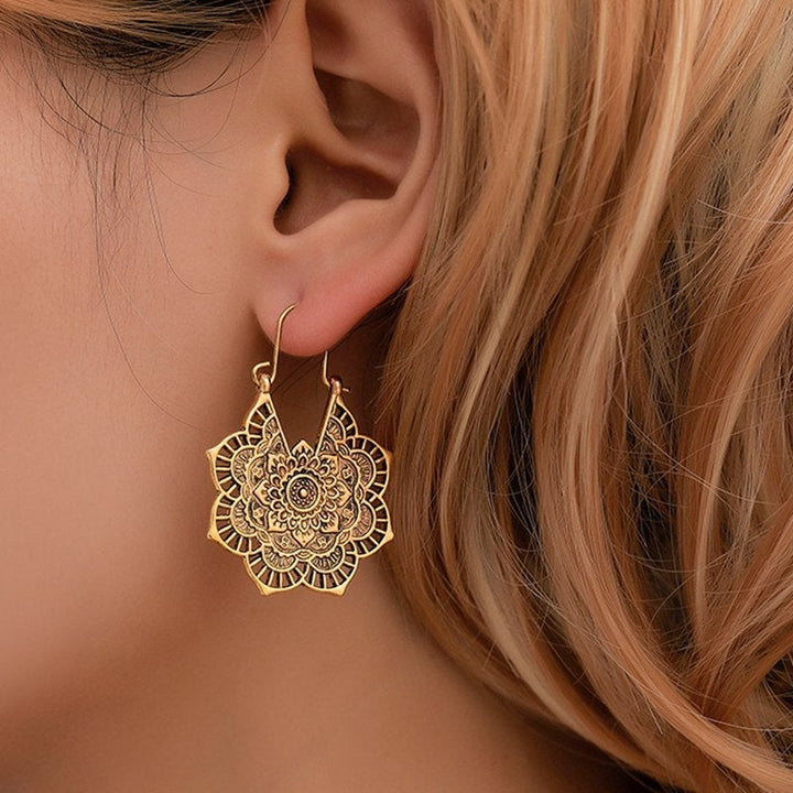 Lotus Mandala Ohrringe - Levana