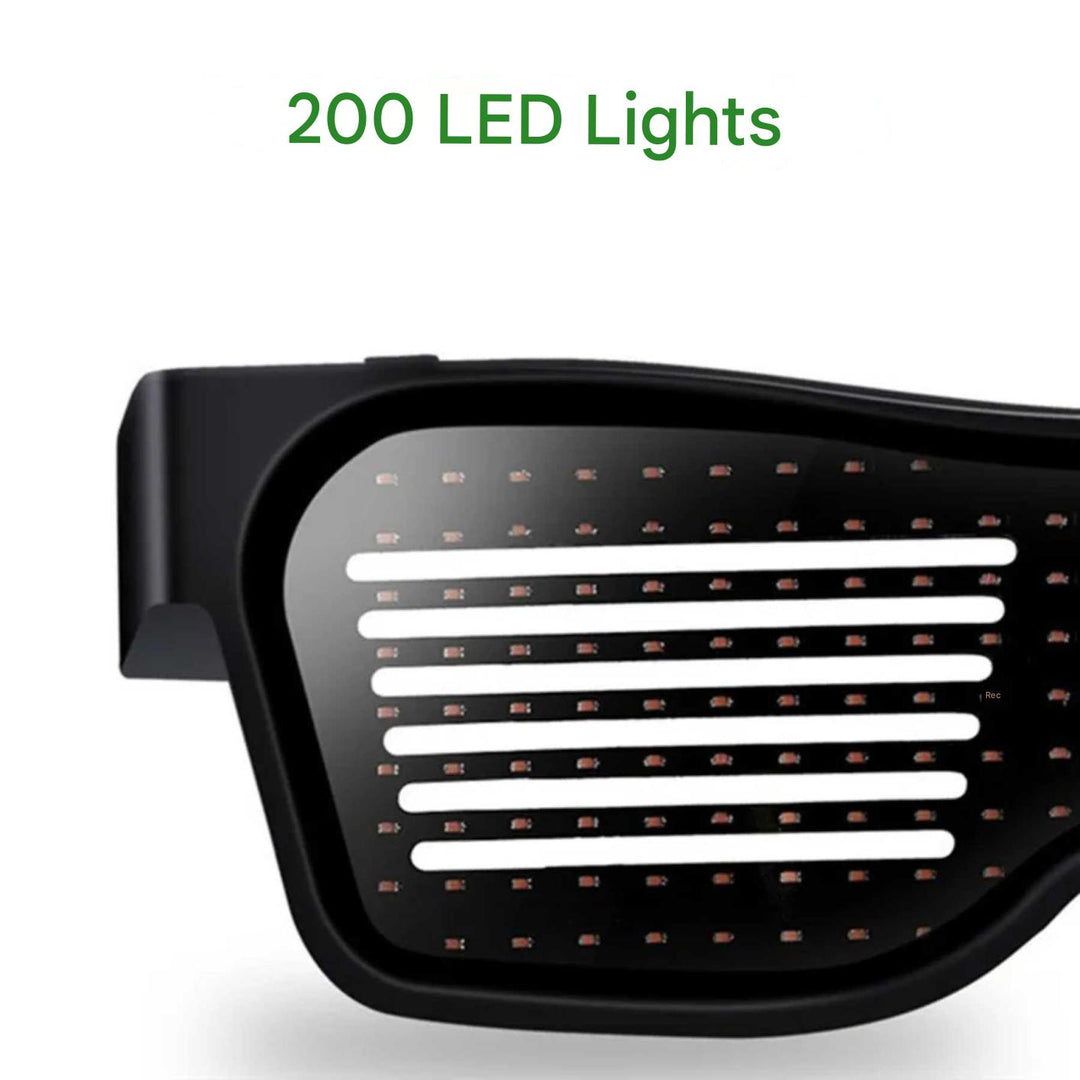 App-programmierbare LED Partybrille - GlowBeat