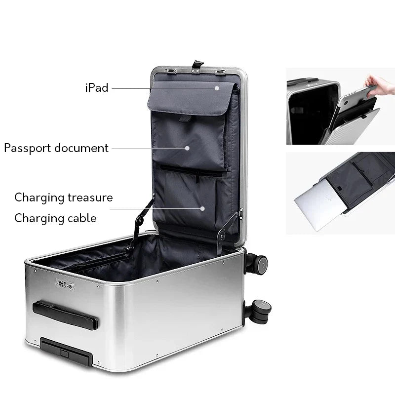 100% Aluminium Hardshell Suitcase – Valparaíso
