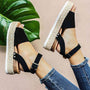 Modische Damen Espadrille Sommerschuhe – Liv