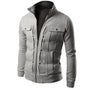 Herren Zip-Up Jacke mit Stehkragen – Carlo
