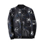 Herren Bomberjacke mit abstraktem Muster - Enzo
