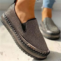Glänzender Damen-Loafer mit Komfortsohle – Teyla
