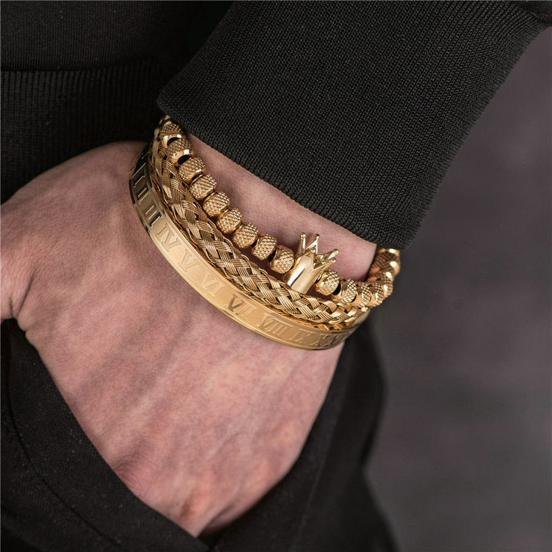 Luxe Heren Armbandenset – Julius