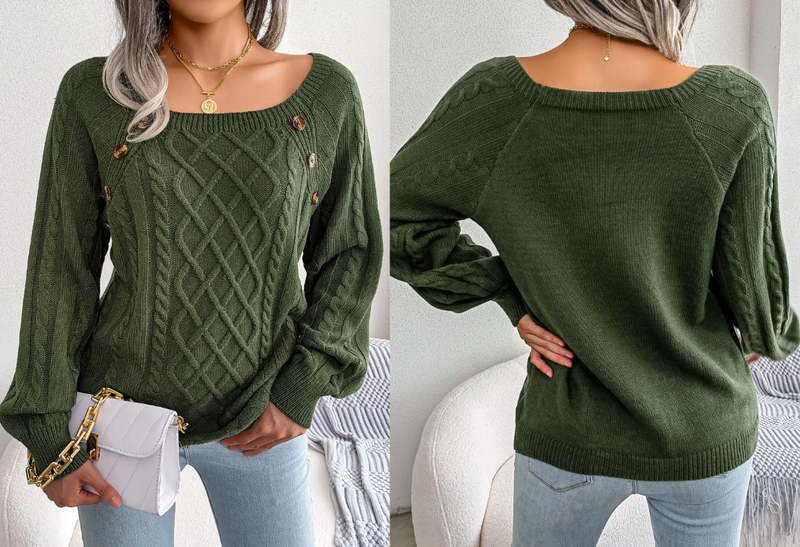 Helena gestrickter Pullover | Hübsch & trendy