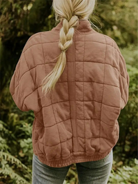 Übergroße Gefütterte Übergangsjacke - Eliza