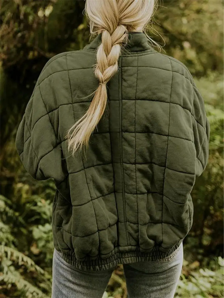 Übergroße Gefütterte Übergangsjacke - Eliza