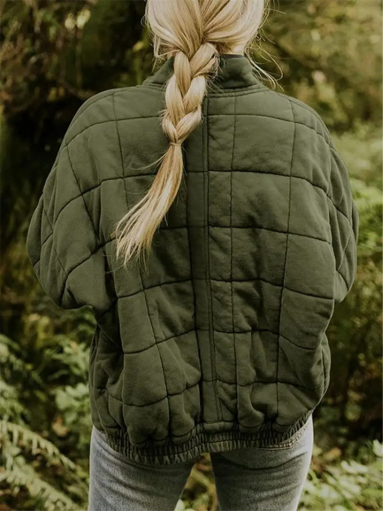 Übergroße Gefütterte Übergangsjacke - Eliza