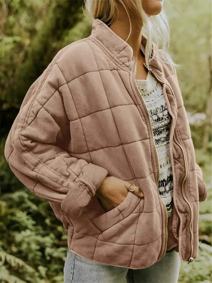 Übergroße Gefütterte Übergangsjacke - Eliza