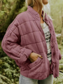 Übergroße Gefütterte Übergangsjacke - Eliza