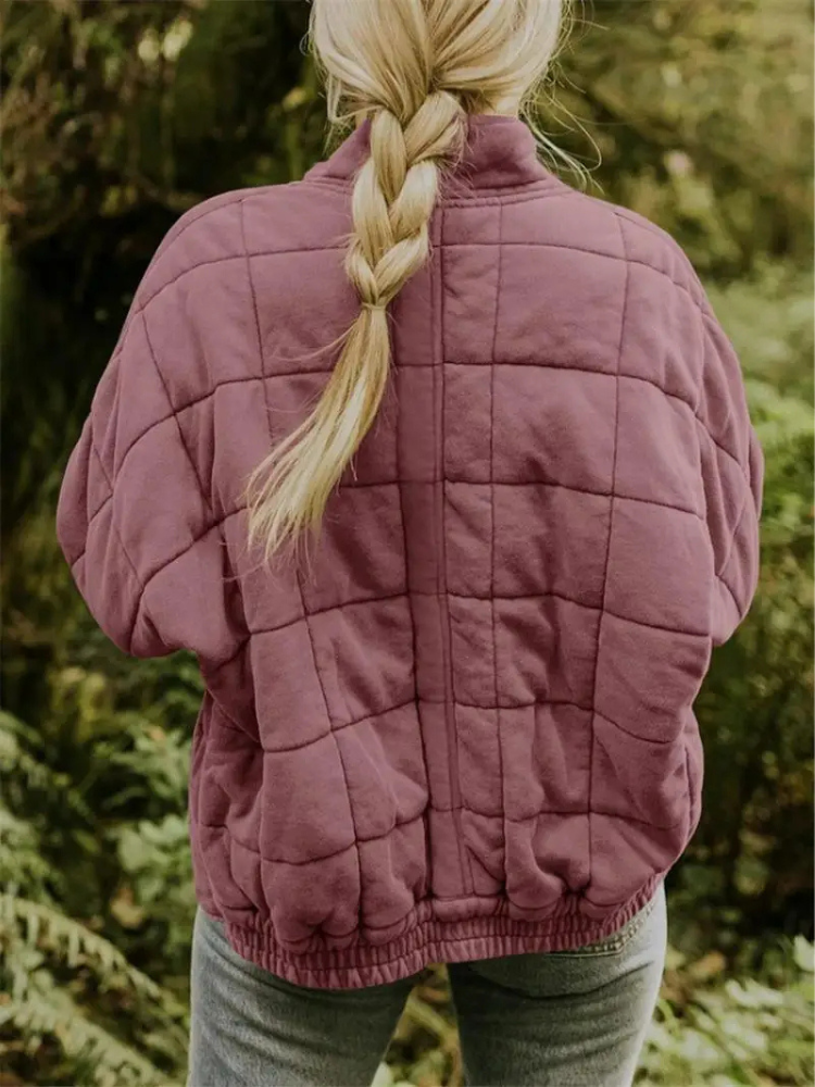 Übergroße Gefütterte Übergangsjacke - Eliza