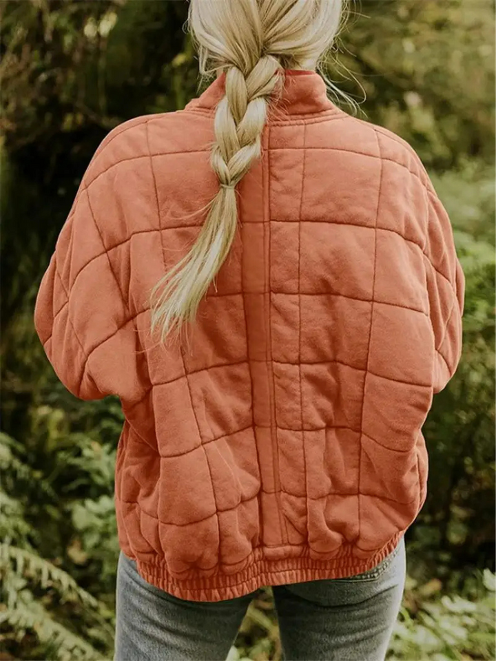 Übergroße Gefütterte Übergangsjacke - Eliza