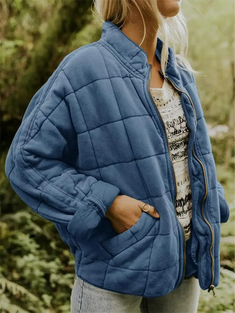 Übergroße Gefütterte Übergangsjacke - Eliza