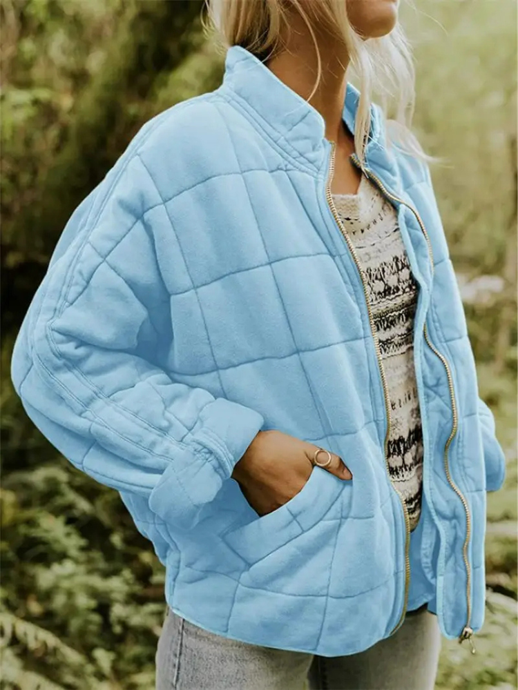 Übergroße Gefütterte Übergangsjacke - Eliza