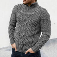 Luxuriöser Herren Strickpullover - KnitCraft