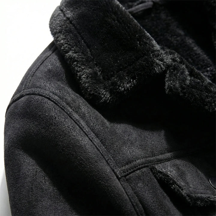 Herren-Bikerjacke Im Klassischen Stil - Mio