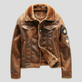 Herren-Bikerjacke Im Klassischen Stil - Mio