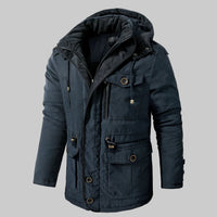 Herren-Parka Mit Kapuze Und Bündchen - Carlos