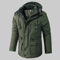 Herren-Parka Mit Kapuze Und Bündchen - Carlos