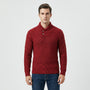 Herrenpullover Mit Schalkragen Und Strickmuster - Lenny
