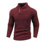 Herrenpullover Mit Schalkragen Und Strickmuster - Lenny