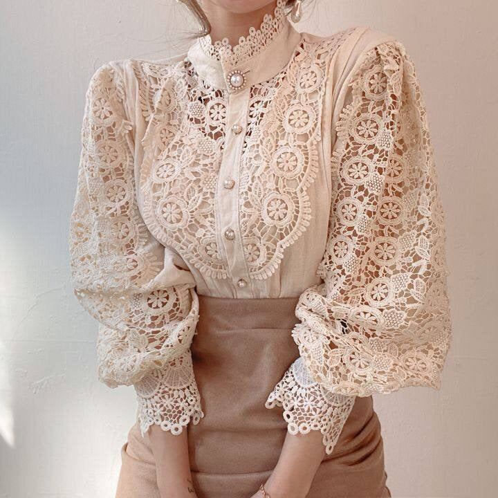 Lucy Lace Blouse | Classic, elegant & super cute!