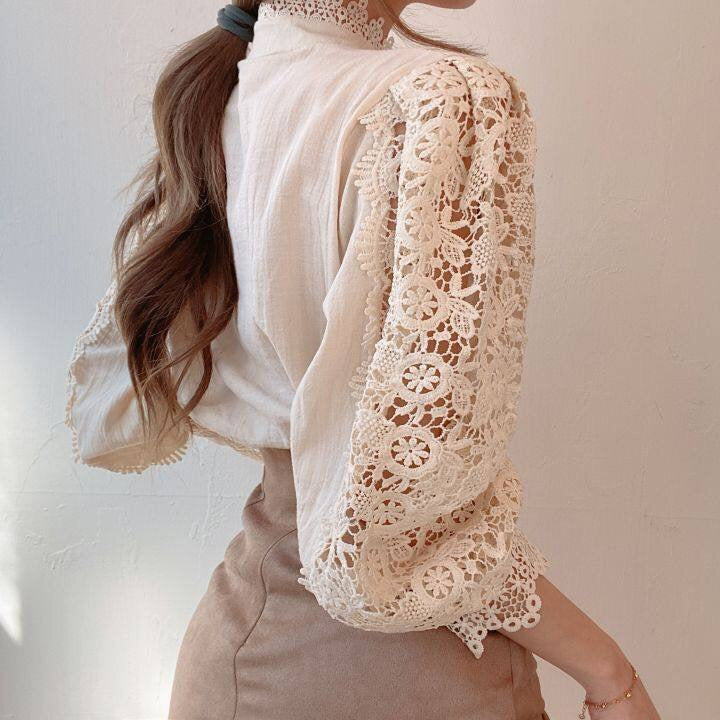 Lucy Lace Blouse | Classic, elegant & super cute!
